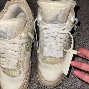 Off white Jordan white